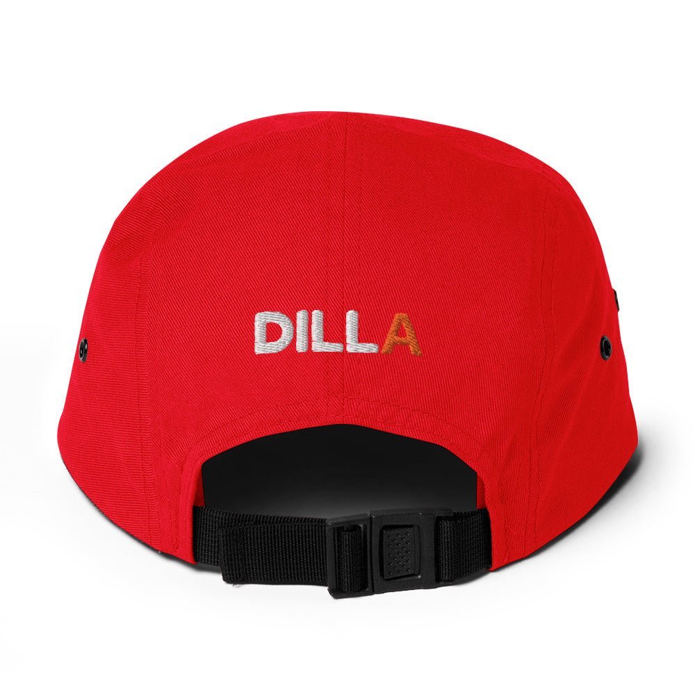JAY DEE WHITE LETTERS Five Panel Cap - OFFICIAL MADUKES PRESENTS