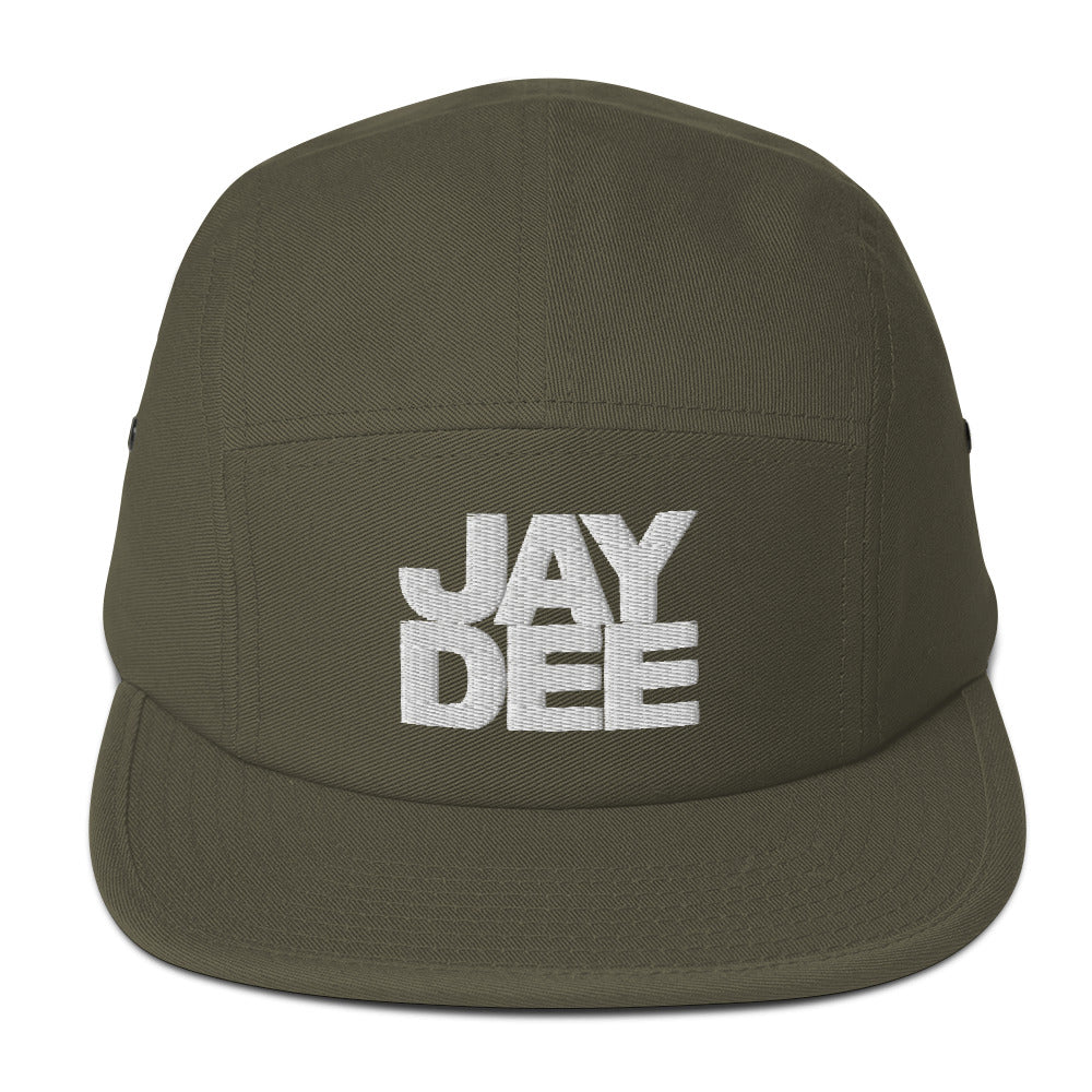 JAY DEE WHITE LETTERS Five Panel Cap - OFFICIAL MADUKES PRESENTS
