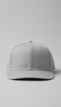 Snapback Cap With Raised Logo Stitching