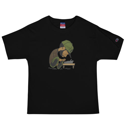 DEADLY MIKE Men's Champion T-Shirt - OFFICIAL MADUKES PRESENTS