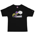 DEADLY MIKE YELLOW Men's Champion T-Shirt - OFFICIAL MADUKES PRESENTS