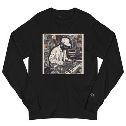 DILLA ART Men's Champion Long Sleeve Shirt - OFFICIAL MADUKES PRESENTS