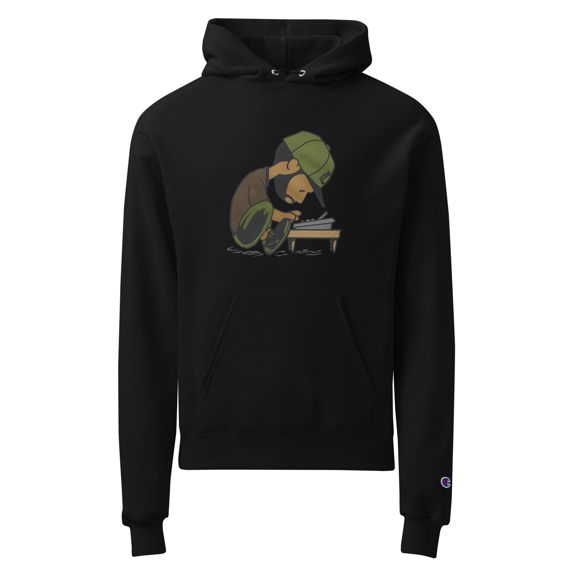 DILLA GREEN Unisex Champion hoodie - OFFICIAL MADUKES PRESENTS
