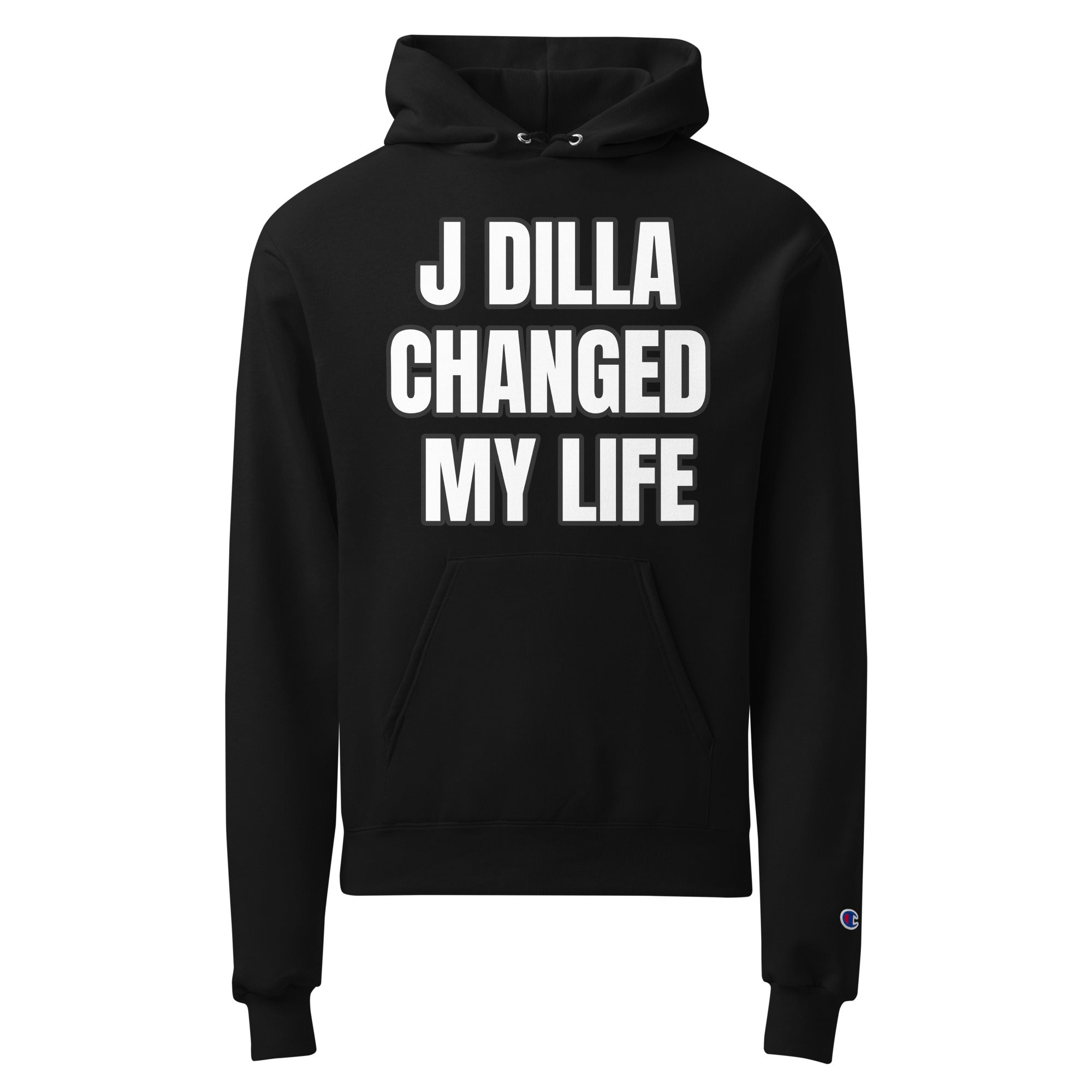 J Dilla Changed My Life Champion Hoodie | Official Madukes Brand