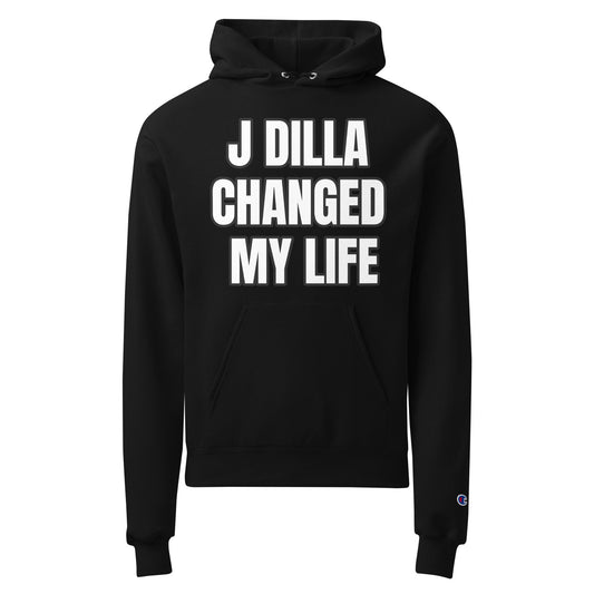 J DILLA CHANGED MYLIFE Unisex Champion hoodie - OFFICIAL MADUKES PRESENTS