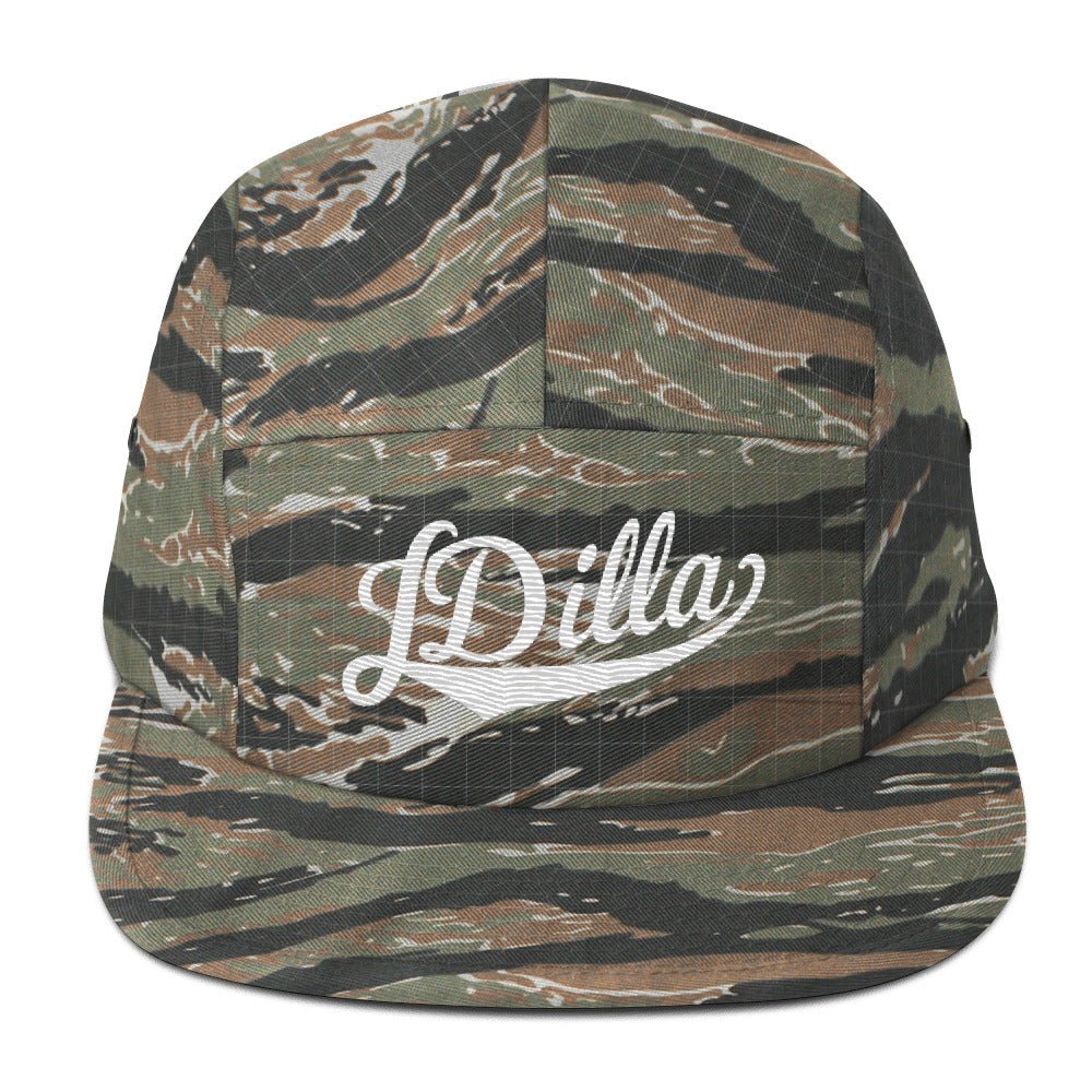 J DILLA WHT Five Panel Cap - OFFICIAL MADUKES PRESENTS