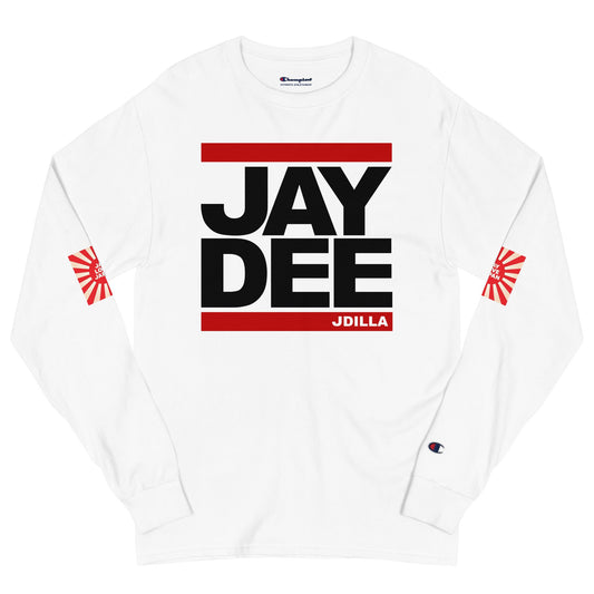 JAY DEE/ J.DILLA LOVE JAPAN Men's Champion Long Sleeve Shirt - OFFICIAL MADUKES PRESENTS