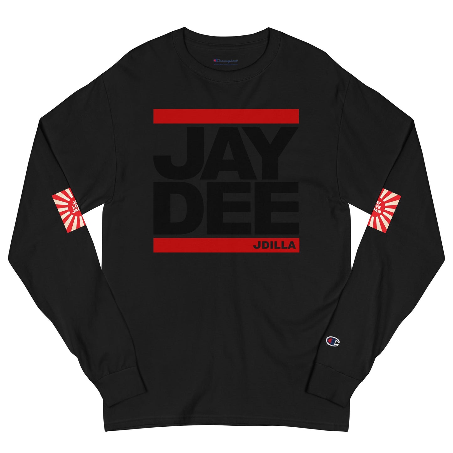 JAY DEE/ J.DILLA LOVE JAPAN Men's Champion Long Sleeve Shirt - OFFICIAL MADUKES PRESENTS