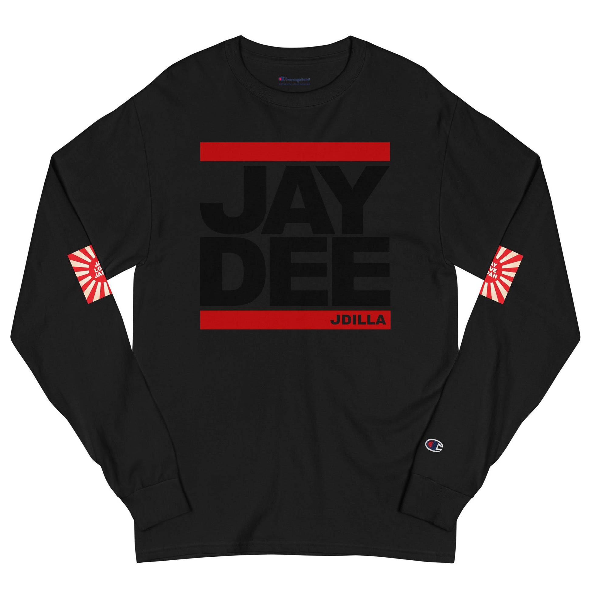 JAY DEE/ J.DILLA LOVE JAPAN Men's Champion Long Sleeve Shirt - OFFICIAL MADUKES PRESENTS