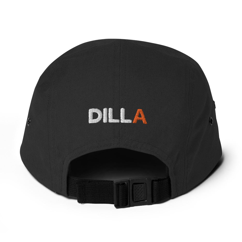 JAY DEE WHITE LETTERS Five Panel Cap - OFFICIAL MADUKES PRESENTS