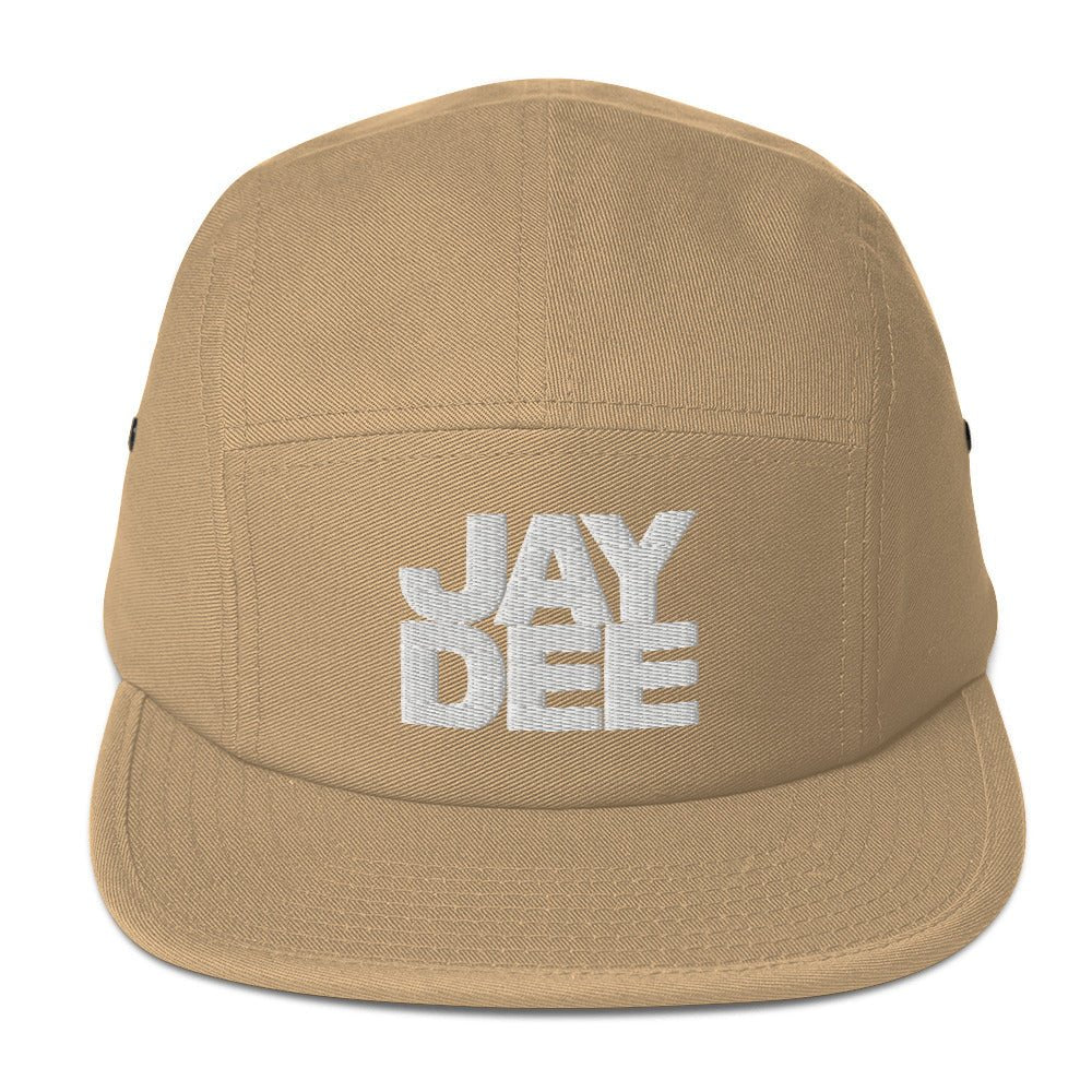 JAY DEE WHITE LETTERS Five Panel Cap - OFFICIAL MADUKES PRESENTS