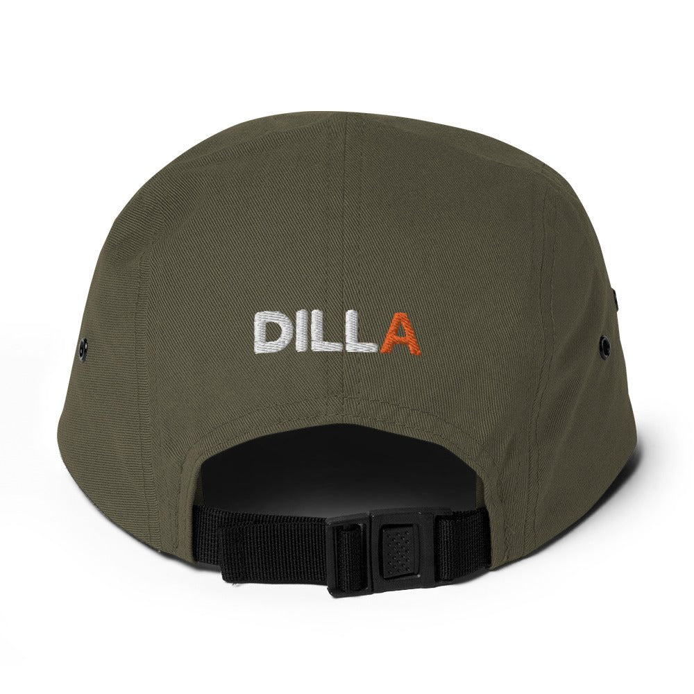 JAY DEE WHITE LETTERS Five Panel Cap - OFFICIAL MADUKES PRESENTS