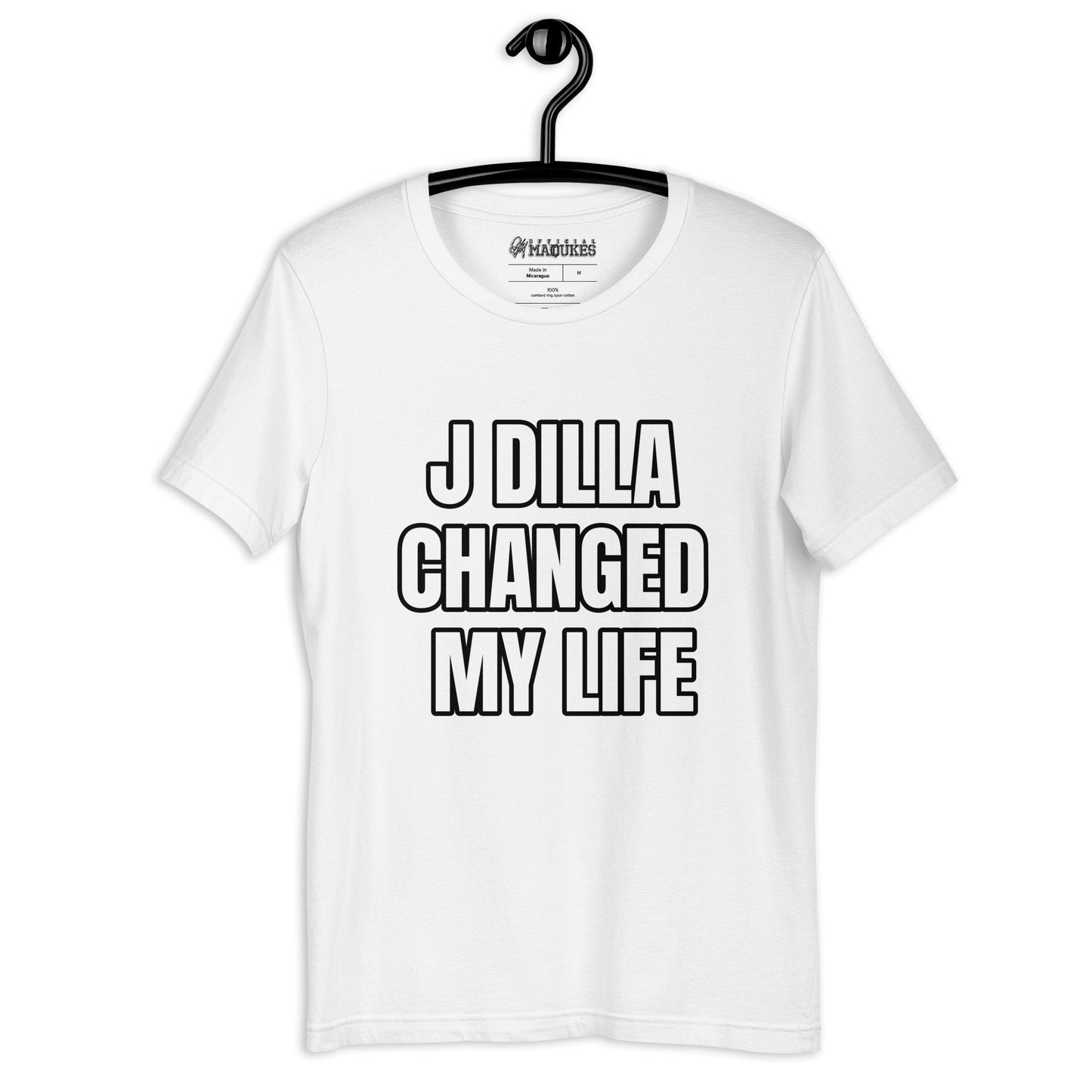 J.DILLA CHANGED MY LIFE ORIGINAL Unisex t-shirt - OFFICIAL MADUKES PRESENTS