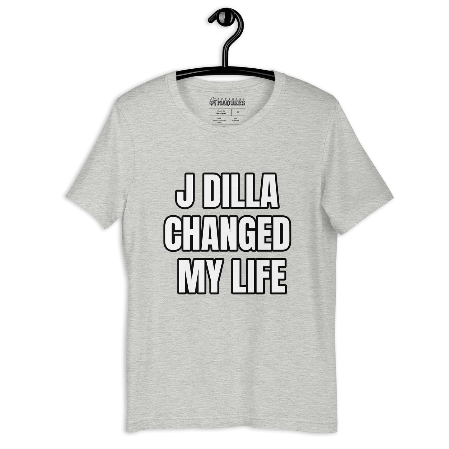 J.DILLA CHANGED MY LIFE ORIGINAL Unisex t-shirt - OFFICIAL MADUKES PRESENTS