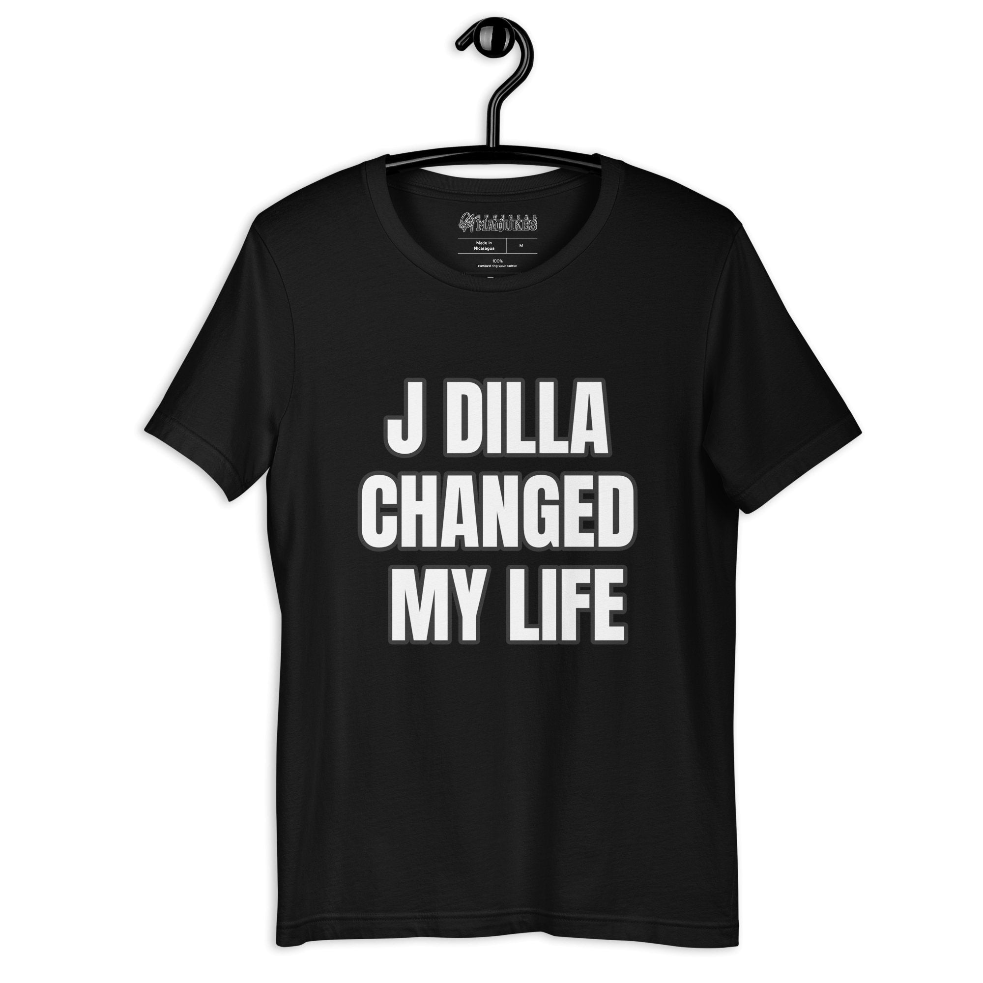 J Dilla Changed My Life T-shirt - Official Madukes Legacy Unisex