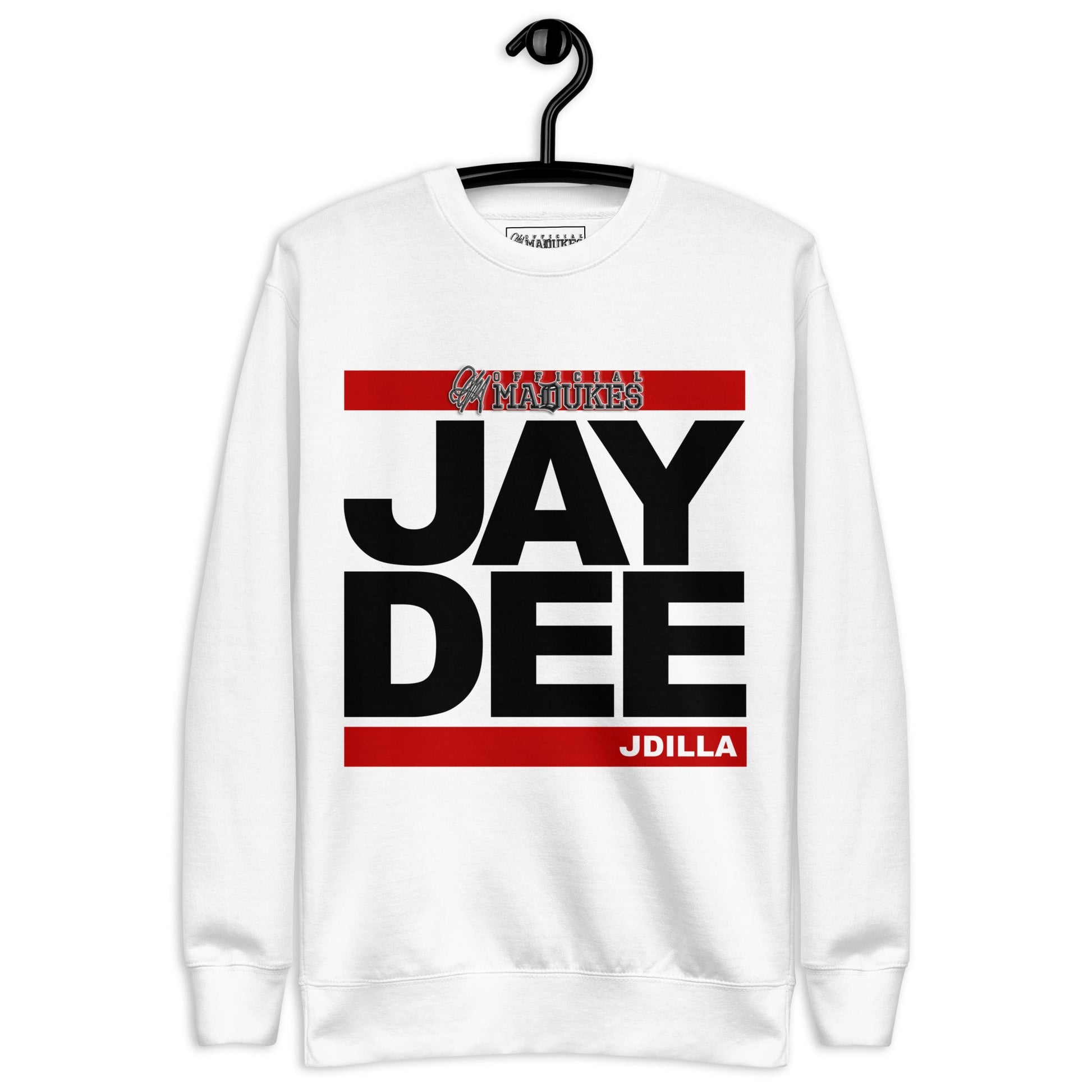 OFFICIAL MADUKES (JAY DEE / J DILLA) Unisex Premium Sweatshirt - OFFICIAL MADUKES PRESENTS