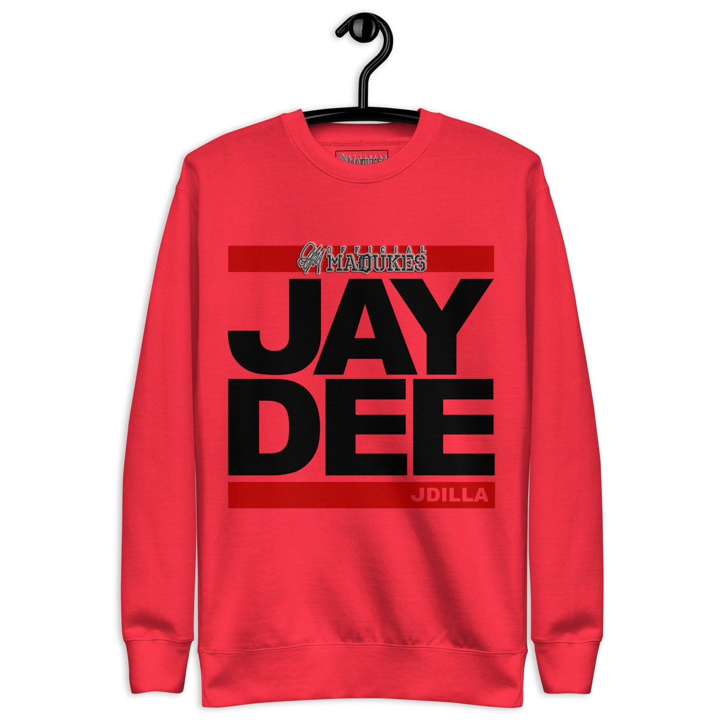 OFFICIAL MADUKES (JAY DEE / J DILLA) Unisex Premium Sweatshirt - OFFICIAL MADUKES PRESENTS