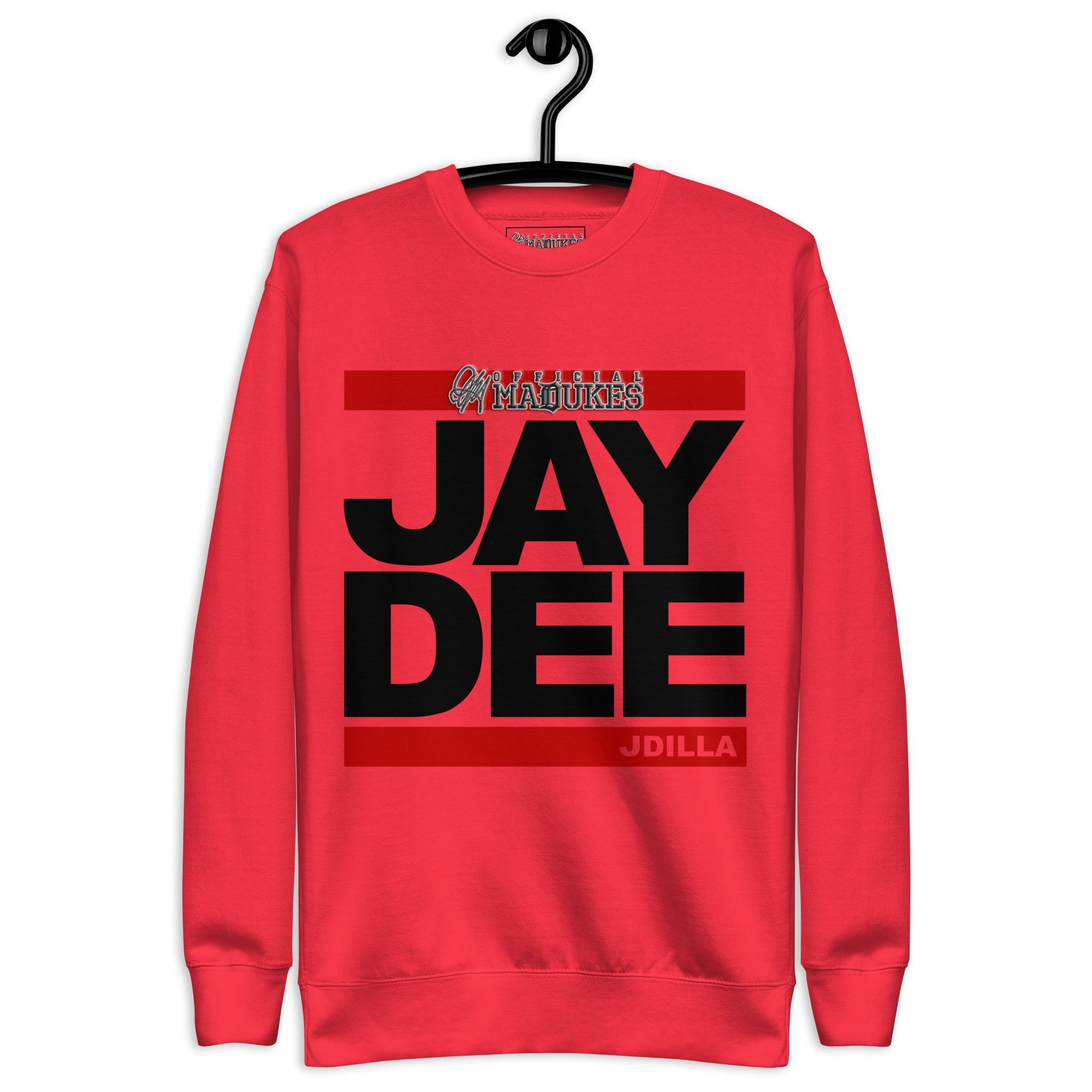 OFFICIAL MADUKES (JAY DEE / J DILLA) Unisex Premium Sweatshirt - OFFICIAL MADUKES PRESENTS