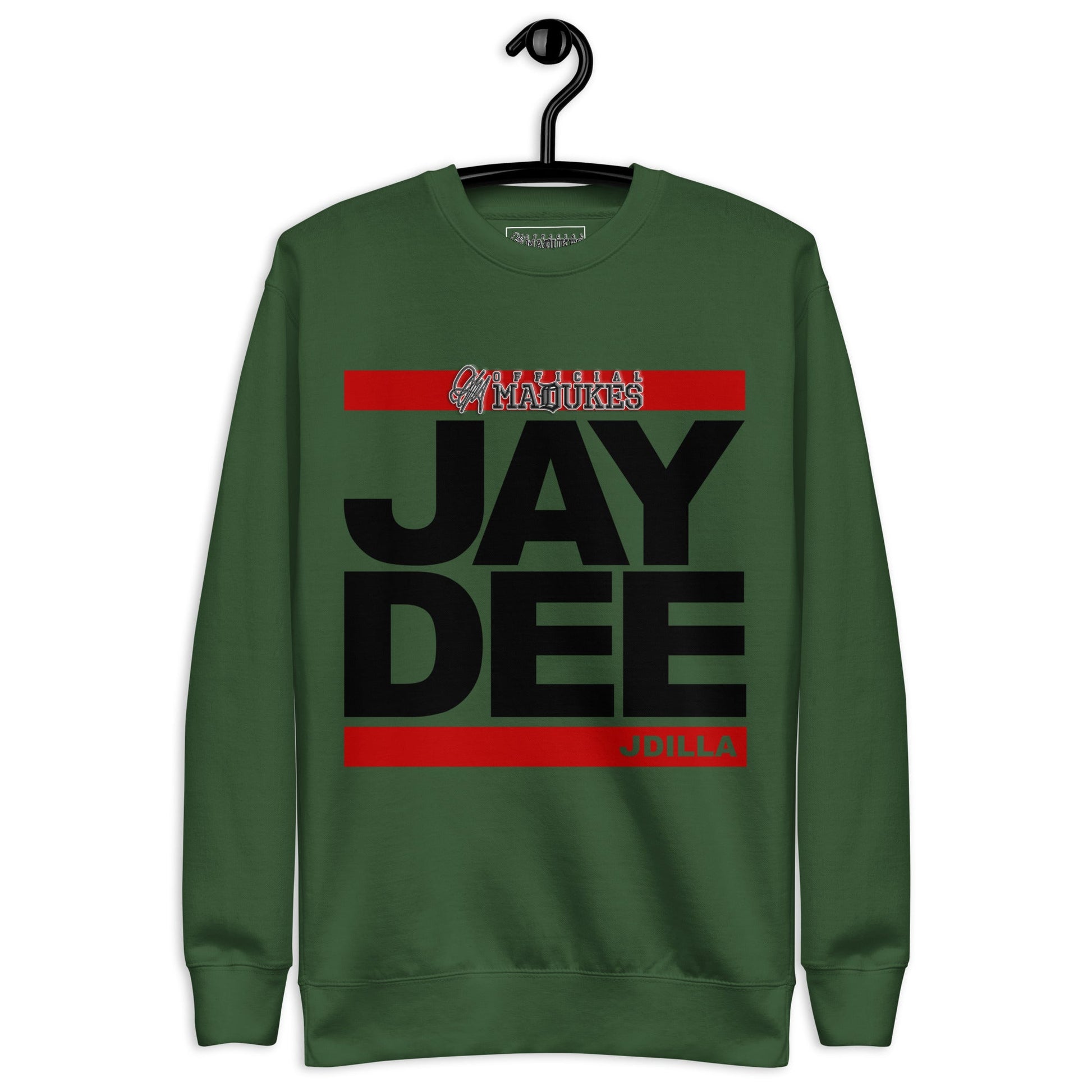 OFFICIAL MADUKES (JAY DEE / J DILLA) Unisex Premium Sweatshirt - OFFICIAL MADUKES PRESENTS