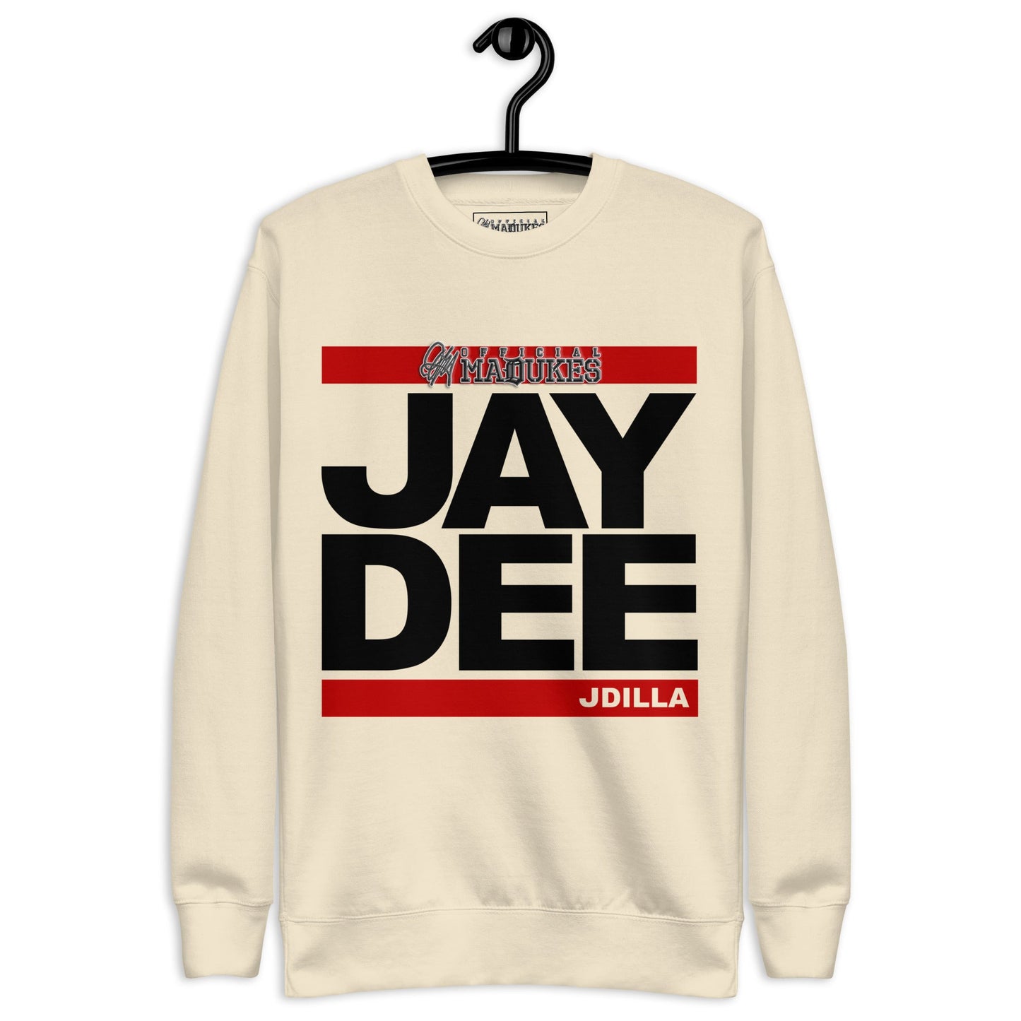 OFFICIAL MADUKES (JAY DEE / J DILLA) Unisex Premium Sweatshirt - OFFICIAL MADUKES PRESENTS