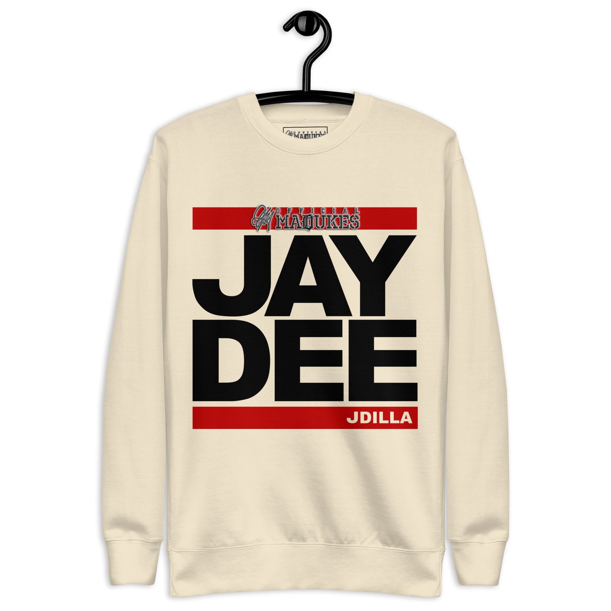 OFFICIAL MADUKES (JAY DEE / J DILLA) Unisex Premium Sweatshirt - OFFICIAL MADUKES PRESENTS