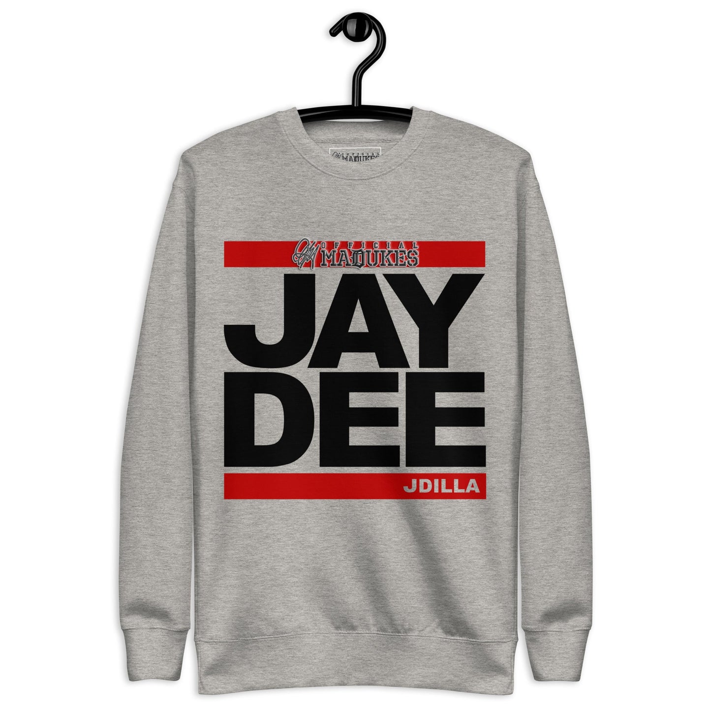 OFFICIAL MADUKES (JAY DEE / J DILLA) Unisex Premium Sweatshirt - OFFICIAL MADUKES PRESENTS
