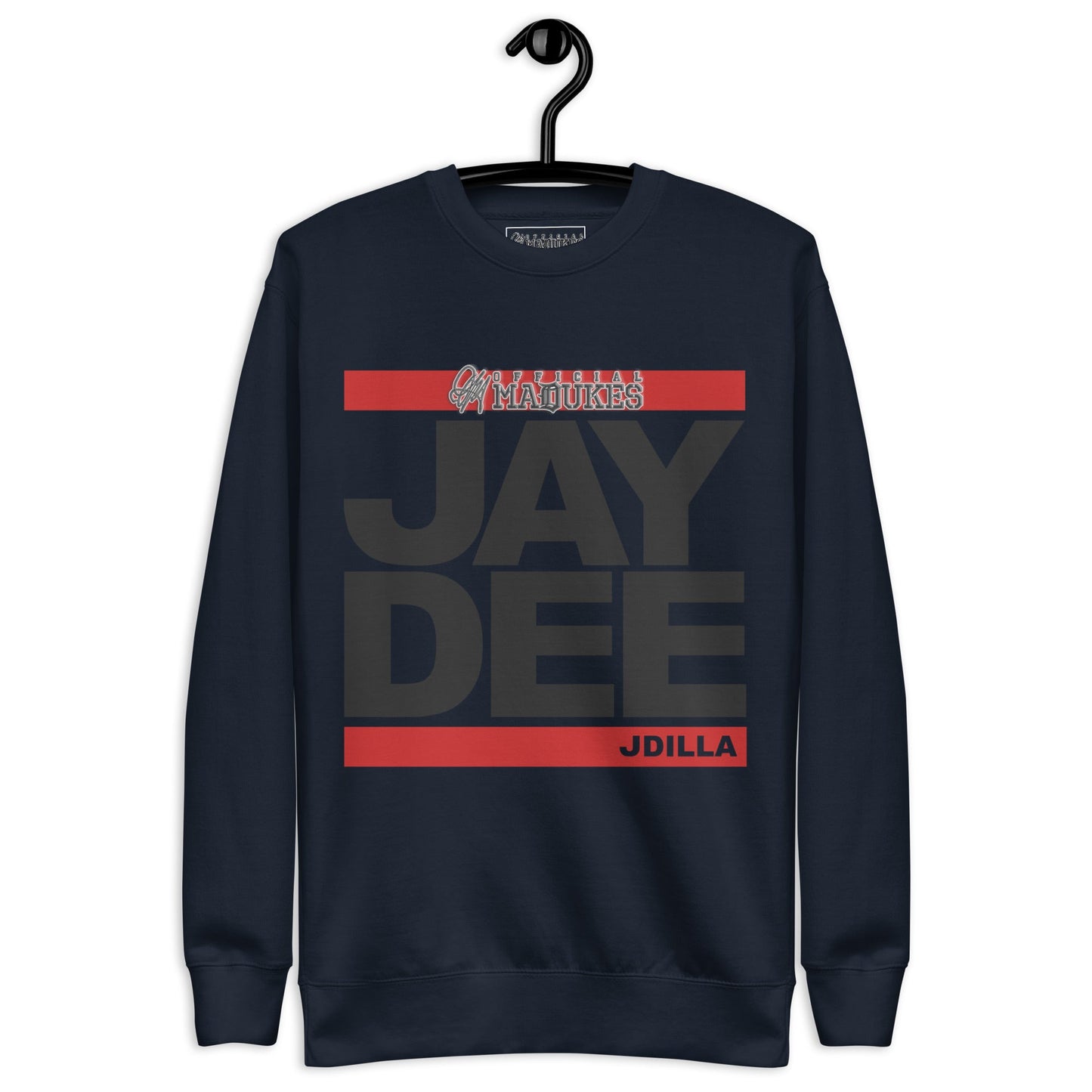 OFFICIAL MADUKES (JAY DEE / J DILLA) Unisex Premium Sweatshirt - OFFICIAL MADUKES PRESENTS
