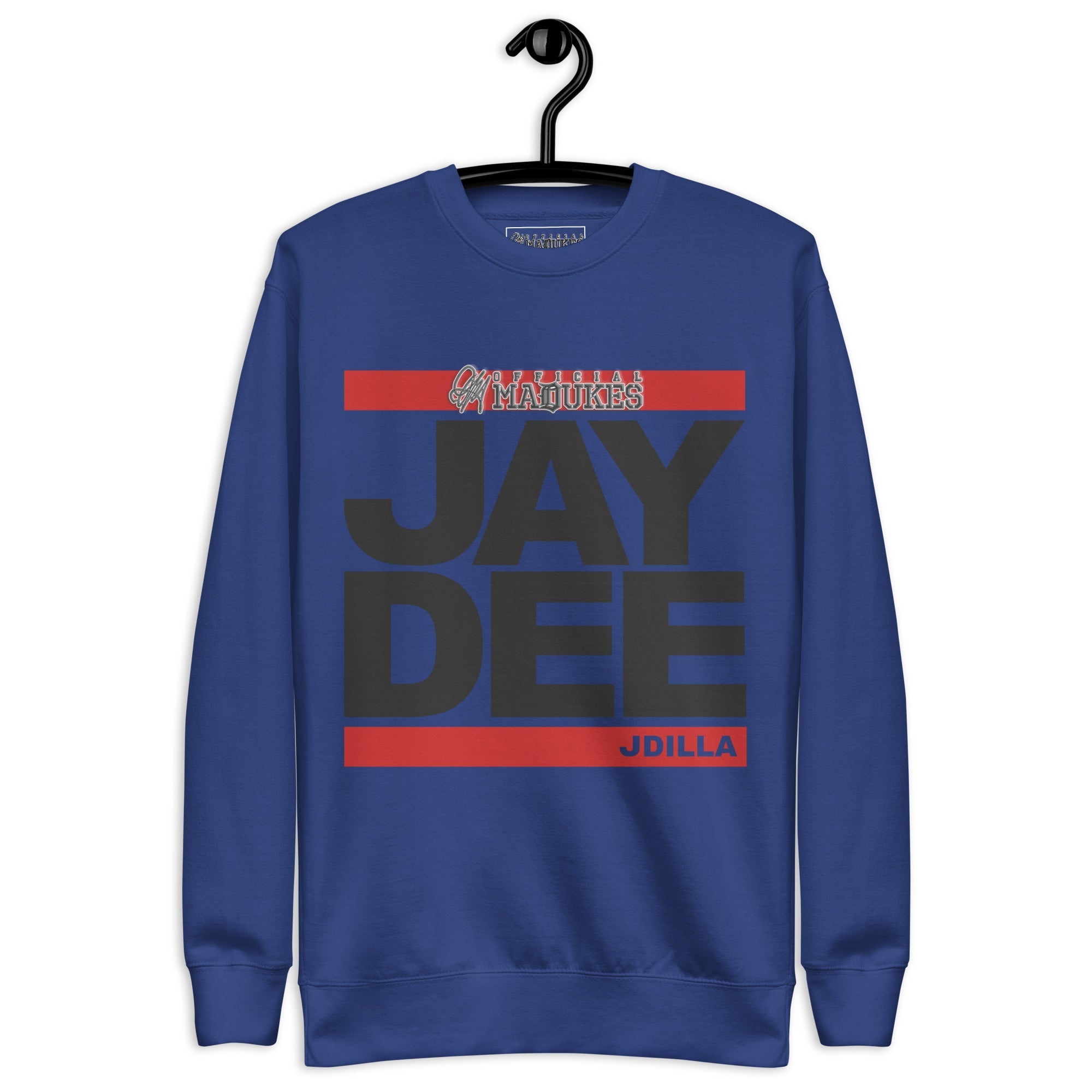 OFFICIAL MADUKES (JAY DEE / J DILLA) Unisex Premium Sweatshirt - OFFICIAL MADUKES PRESENTS