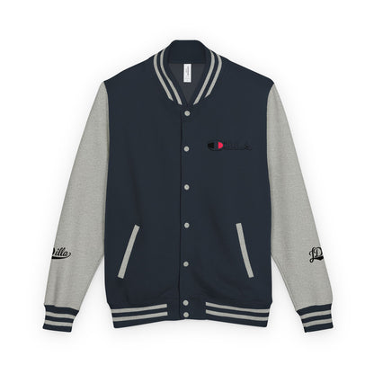 JAY DEE Heavyweight Letterman Jacket — front view